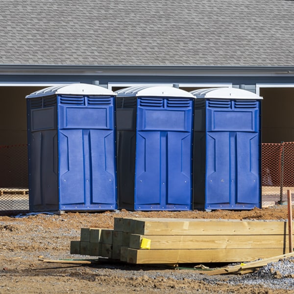 how do you ensure the portable restrooms are secure and safe from vandalism during an event in Whitmore California